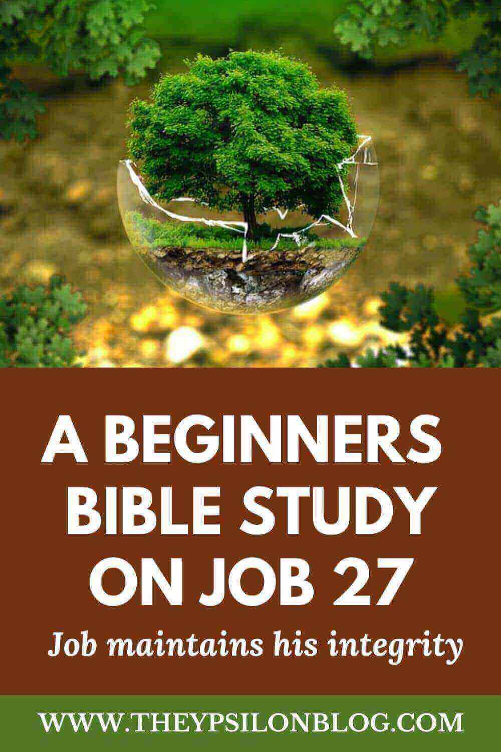 Bible Study On Job 27 Job Maintains His Integrity Theypsilonblog
